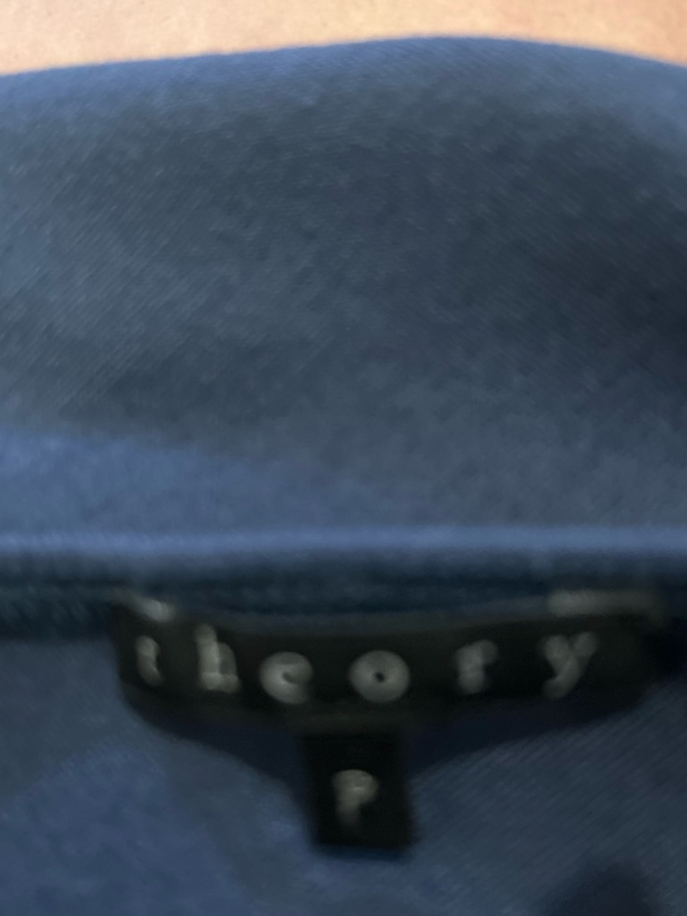 Theory Deep Navy Shell Top